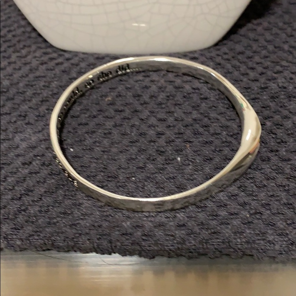 Big quote bracelet